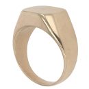 9ct Yellow Gold Plain Signet Ring