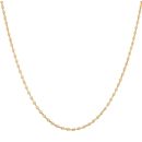 22ct Yellow Gold Bead Chain 18"
