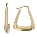 Gold Plated Silver Handbag Creole Earrings