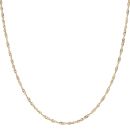 9ct Yellow Gold Twist Chain 22"