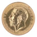 1915 George V Large Head UK Full Sovereign Coin