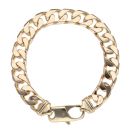 9ct Yellow Gold Curb Bracelet 8"
