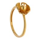 22ct Yellow Gold Flower Ring