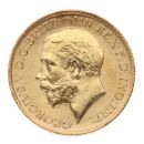1915 George V Large Head UK Full Sovereign Coin