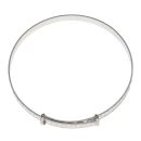 Silver Childrens Expanding Bangle