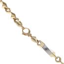 14ct Yellow And White Gold Fancy Twist Chain 26"