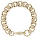 9ct Yellow Gold Rollerball Bracelet 9"