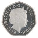 2006 Elizabeth II 150th Anniversary of The Victorian Cross Fifty Pence Coin