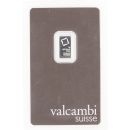 1g Platinum Valcambi Suisse Sealed Ingot