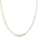 9ct Yellow Gold Curb Chain 18"