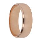 14ct Rose Gold Wedding Band 6.4mm