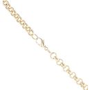 9ct Yellow Gold Belcher Chain 22"
