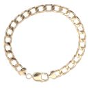 9ct Yellow Gold Curb Bracelet 9"