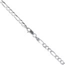 Silver Figaro Chain 16"