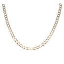 9ct Yellow Gold Curb Chain 22"