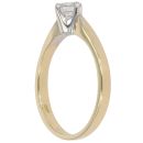 18ct Yellow Gold 0.30ct Brilliant Cut Diamond Solitaire Ring