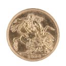 1904 Edward VII Large Head Australia Full Sovereign Coin
