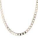 9ct Yellow Gold Curb Chain 22"