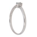 18ct White Gold 0.10ct Diamond Solitaire Ring