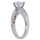 14ct White Gold 1.20ct Princess Cut Diamond Solitaire Ring