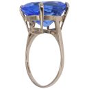 9ct Yellow Gold Blue Topaz Ring