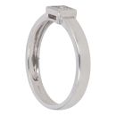 9ct White Gold 0.05ct Diamond Cluster Ring