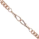 9ct Rose Gold Albert T-Bar Chain 20"