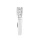9ct White Gold 0.75ct Lab Grown Diamond Channel Set Eternity Ring