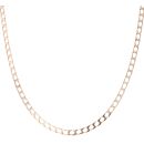 9ct Yellow Gold Square Curb Chain 26"