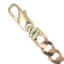 9ct Yellow Gold Curb Bracelet 8"