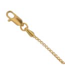 22ct Yellow Gold Fancy Triple Strand Bracelet 7"