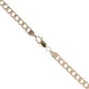 9ct Yellow Gold Curb Chain 20"