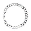 Silver Curb 8" Bracelet by Icesia