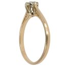 18ct Yellow Gold 0.25ct Brilliant Cut Diamond Solitaire Ring