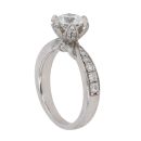 Platinum 1.60ct Brilliant Cut Diamond Solitaire Ring