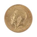 1912 George V Large Head UK Full Sovereign Coin