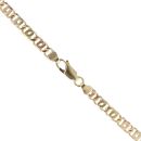 18ct Yellow White and Rose Gold Fancy Chain 24"