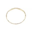 9ct Yellow Gold Triple Wave Bangle