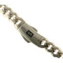 14ct Yellow Gold Monaco Classic Plain Lock Chain 18"