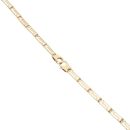 9ct Yellow Gold Greek Key Collarette 16"