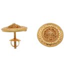 22ct Yellow Gold Aiyana Filigree Stud Earrings
