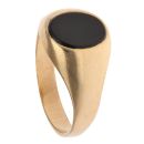 9ct Yellow Gold Onyx Signet Ring