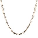 9ct Yellow Gold Curb Chain 22"