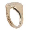 9ct Yellow Gold Masonic Signet Ring