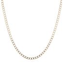 9ct Yellow Gold Curb Chain 18"