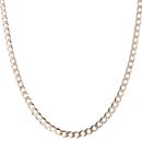 9ct Yellow Gold Curb Chain 20"