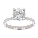 18ct White Gold 2.00ct Diamond Solitaire Ring