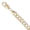 9ct Yellow Gold Curb Bracelet 7.5"