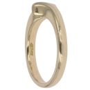 18ct Yellow Gold 0.25ct Princess Cut Diamond Solitaire Ring