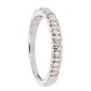 9ct White Gold 0.50ct Diamond Eternity Ring